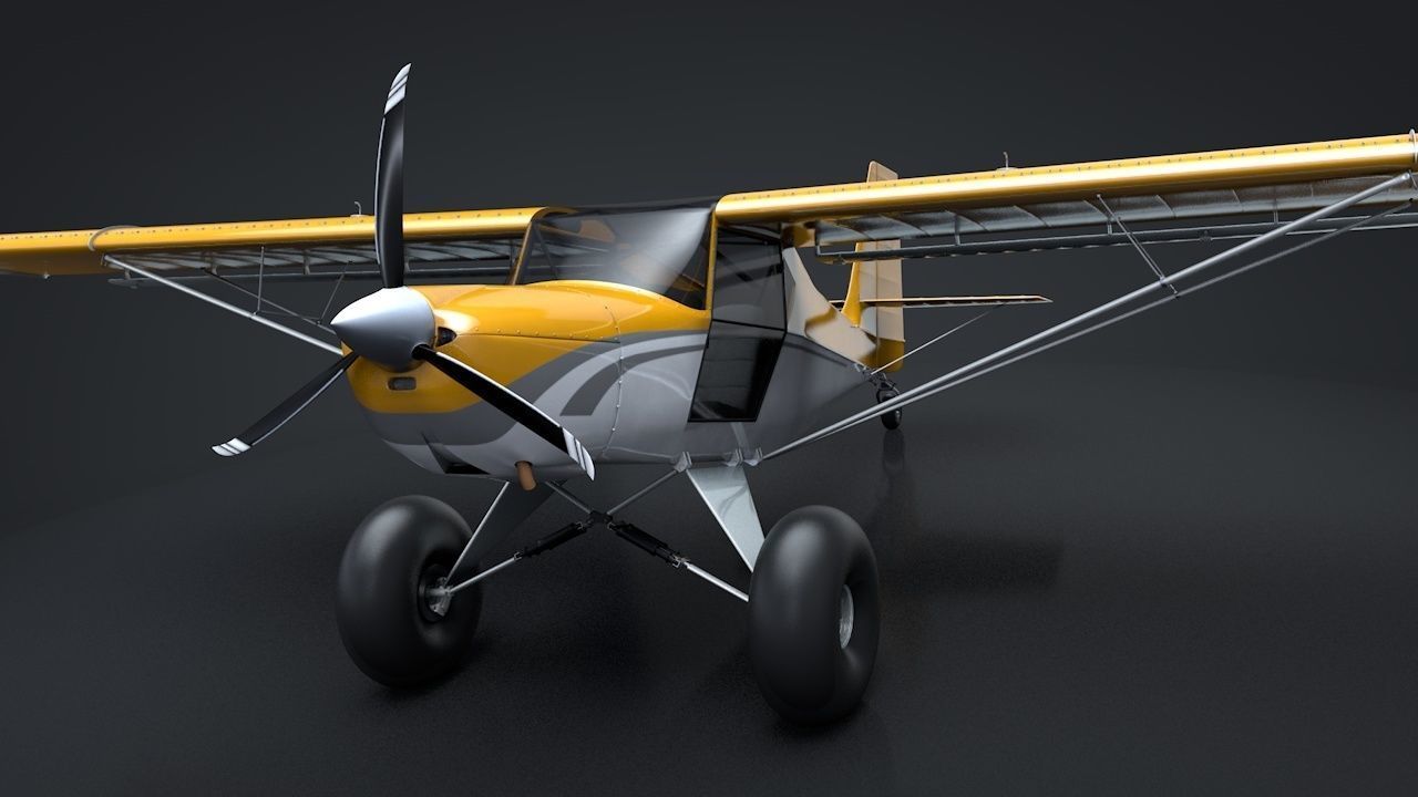 Kit Fox S7 Bushplane 3D model_1