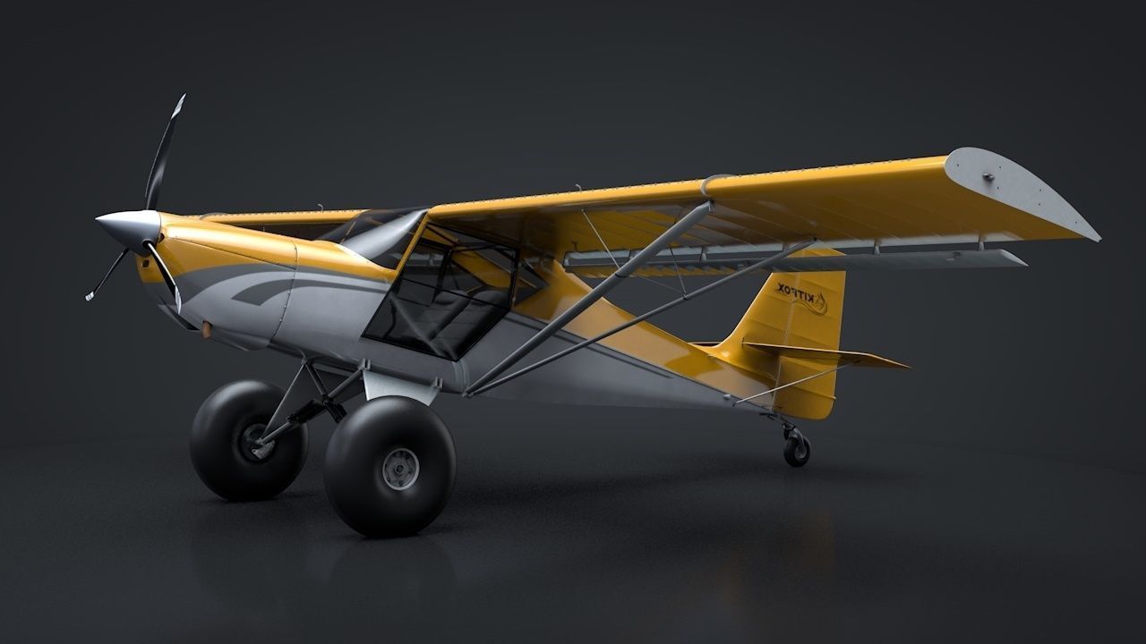 Kit Fox S7 Bushplane 3D model_2