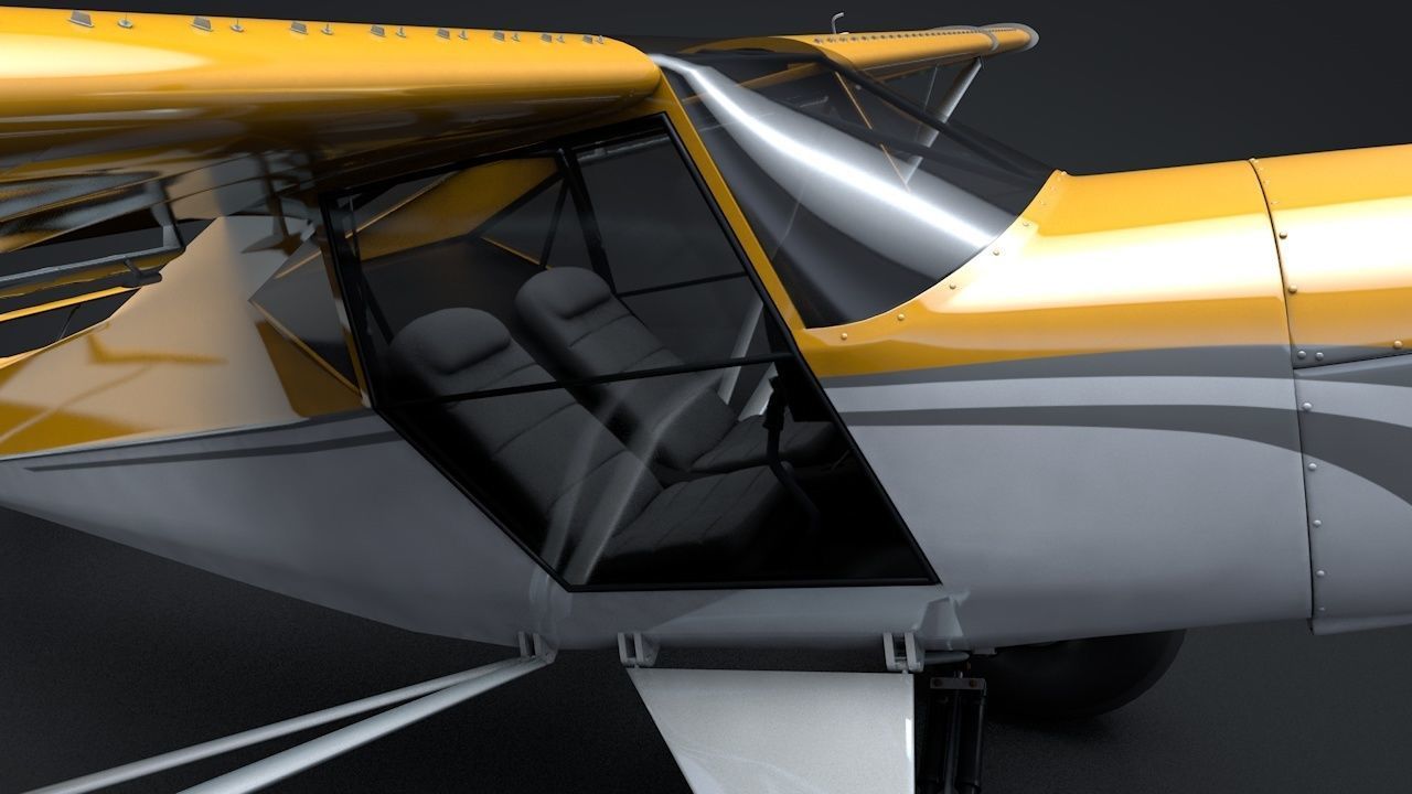 Kit Fox S7 Bushplane 3D model_10
