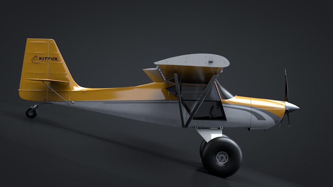 Kit Fox S7 Bushplane 3D model_7