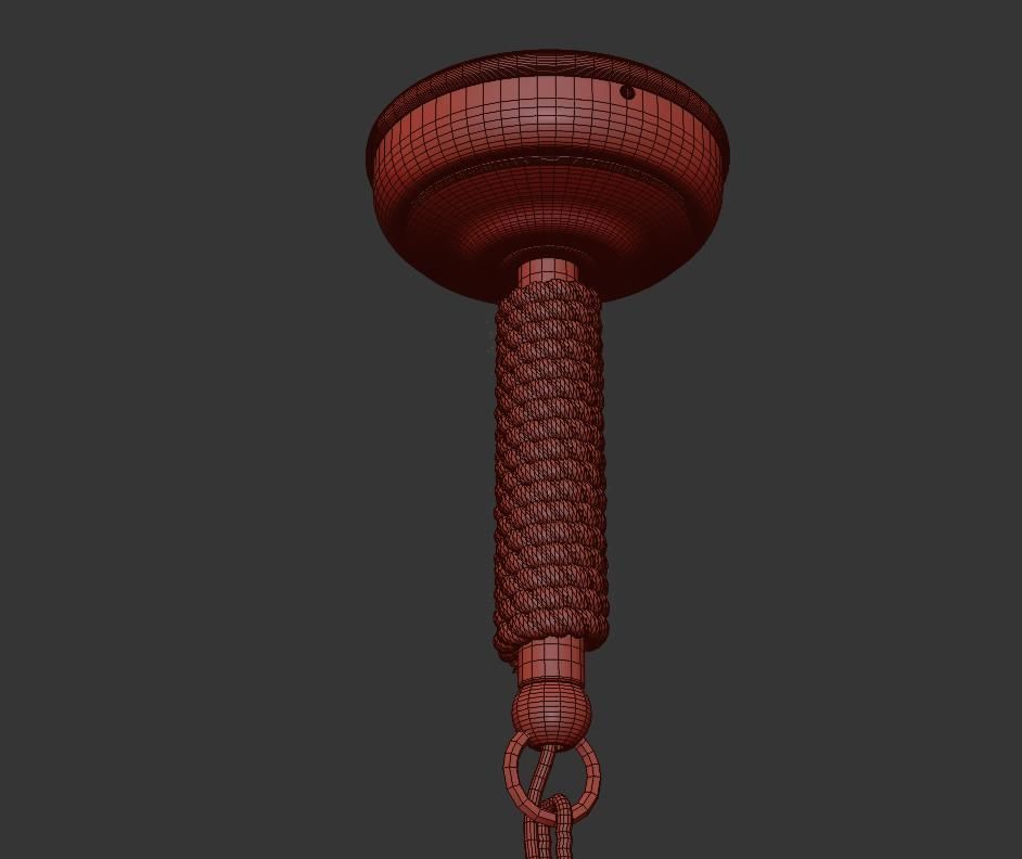 Lamp ropes 3D model_5