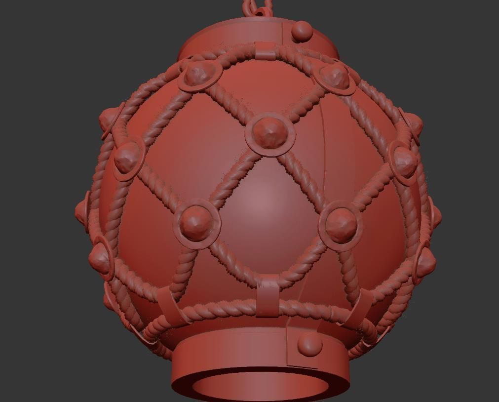 Lamp ropes 3D model_6