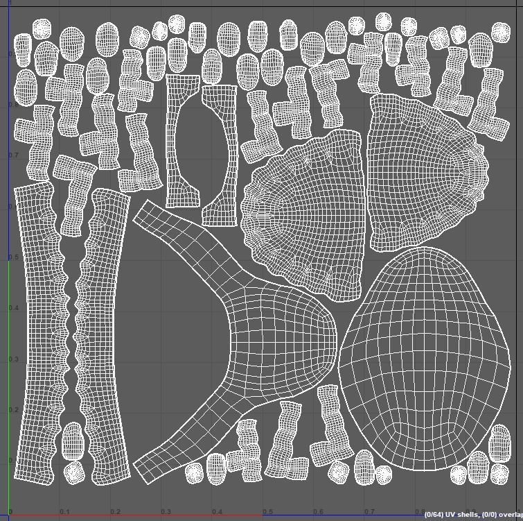 Teeth and Tongue PBR Low-poly 3D model_31