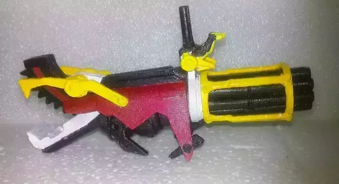 TRANSFORMERS PRIME BEAST HUNTERS OPTIMUS PRIME GATLING GUN 3D print model