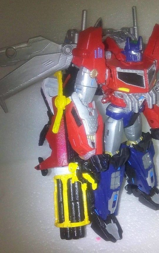 TRANSFORMERS PRIME BEAST HUNTERS OPTIMUS PRIME GATLING GUN 3D print model_2