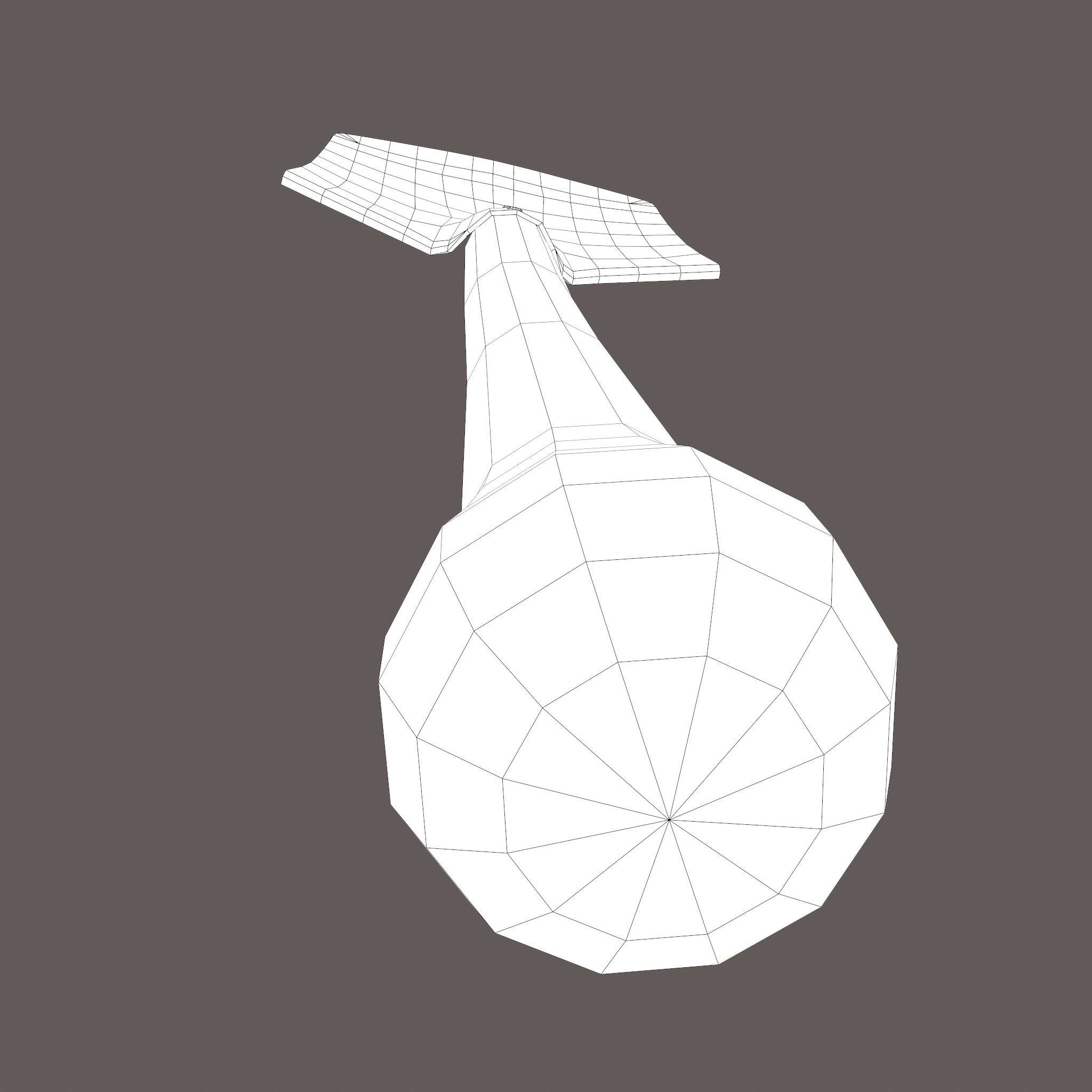 Shovel Medieval Style Free low-poly 3D model_31