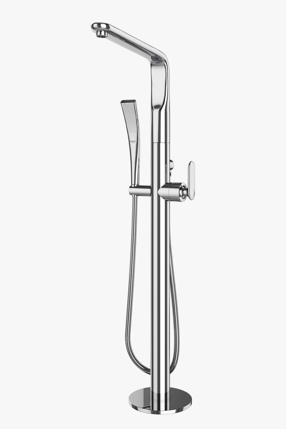 Faucets and shower systems GROHE Veris set 70 3D model_12