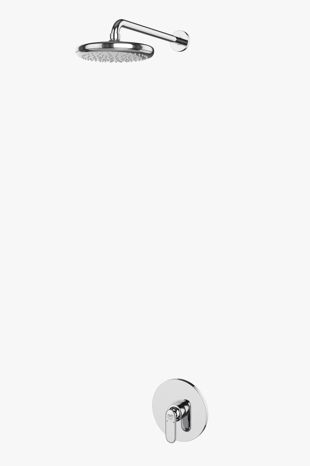 Faucets and shower systems GROHE Veris set 70 3D model_3