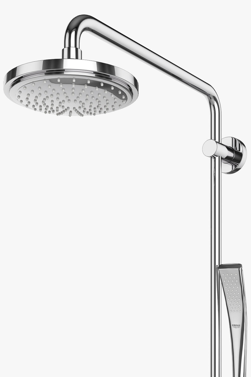 Faucets and shower systems GROHE Veris set 70 3D model_10