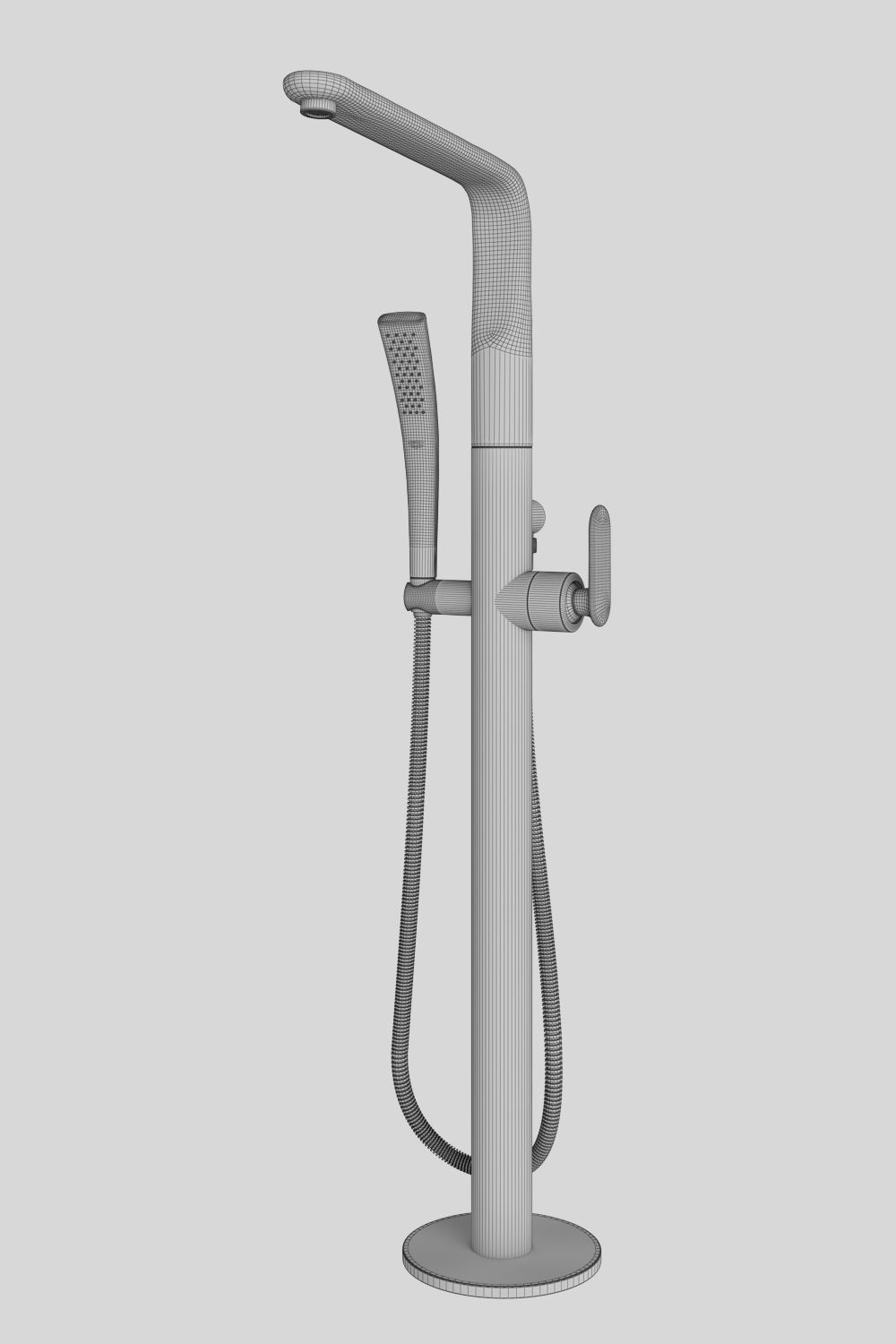 Faucets and shower systems GROHE Veris set 70 3D model_17