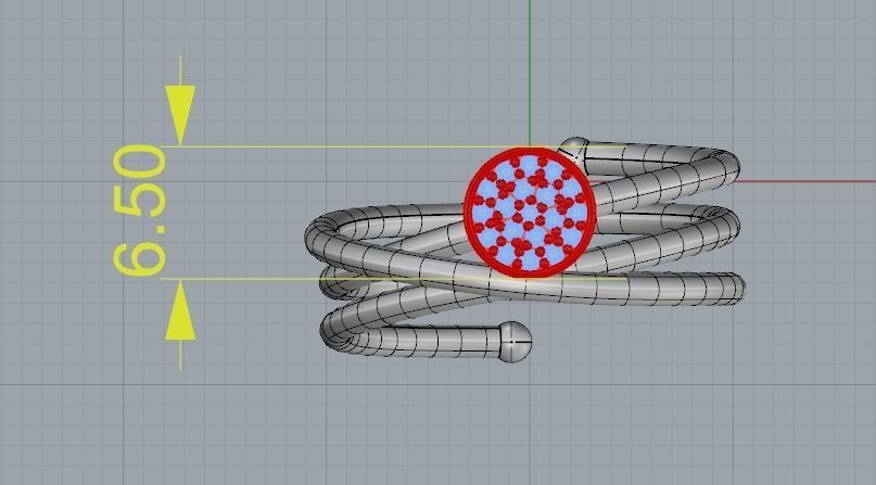 K RINGS N29 3D print model_7