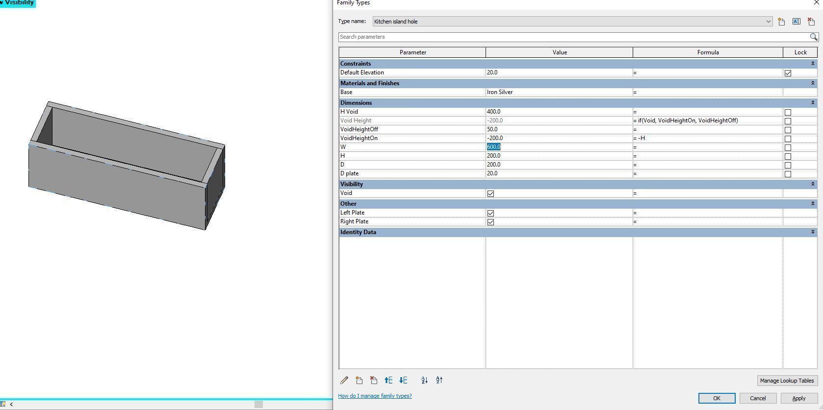 Full Parametric Kitchen Created in Revit 3D model 3 3D model_20