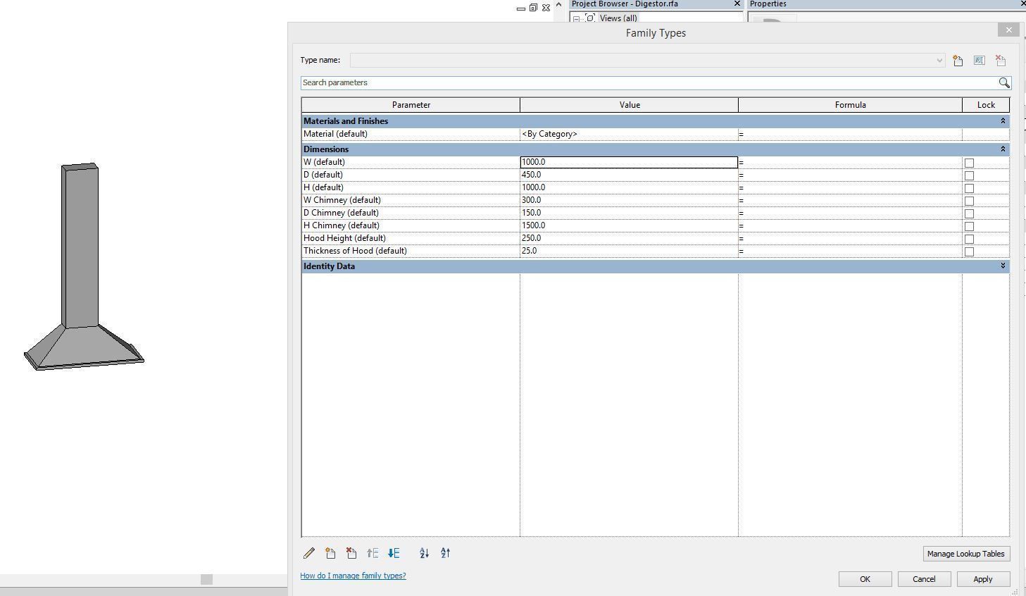 Full Parametric Kitchen Created in Revit 3D model 3 3D model_18