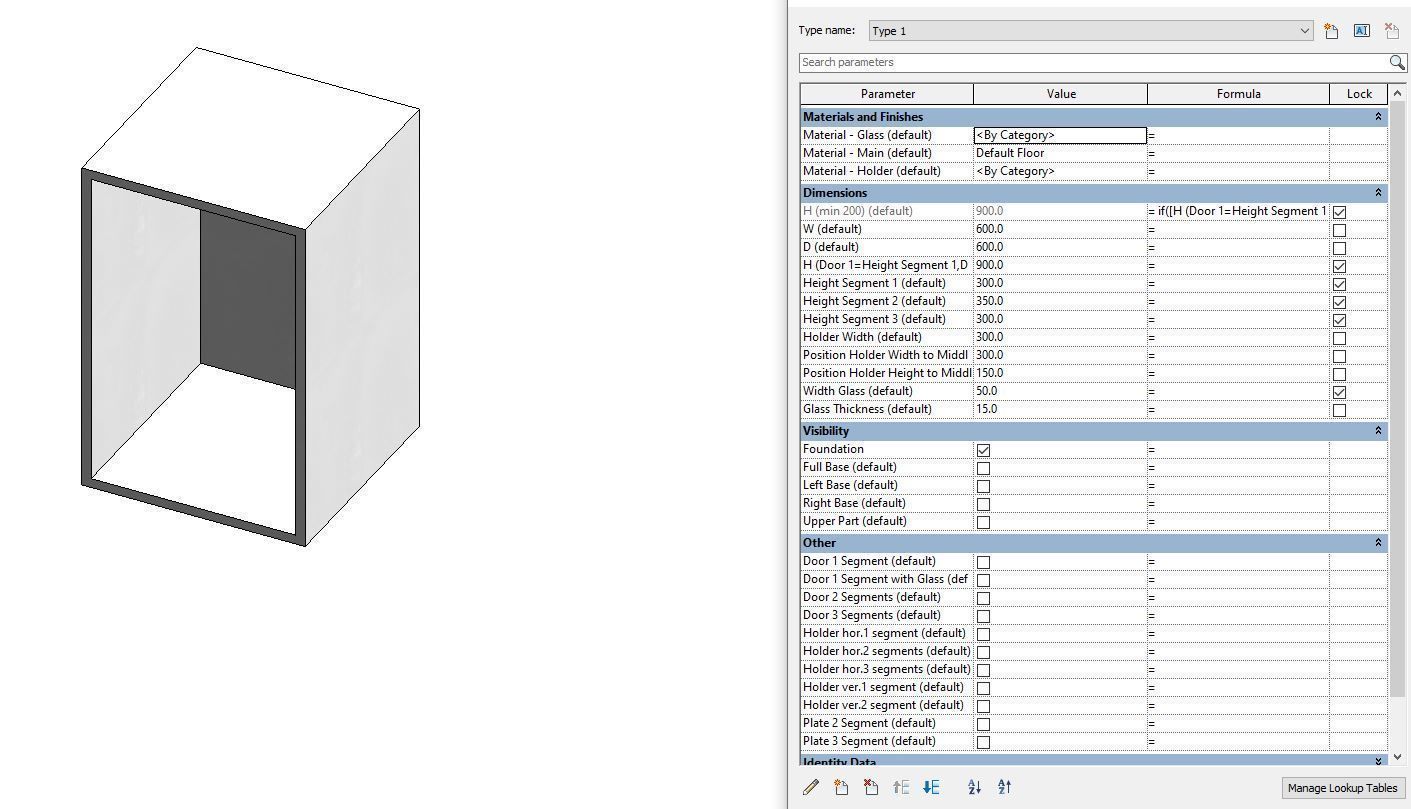 Full Parametric Kitchen Created in Revit 3D model 3 3D model_5