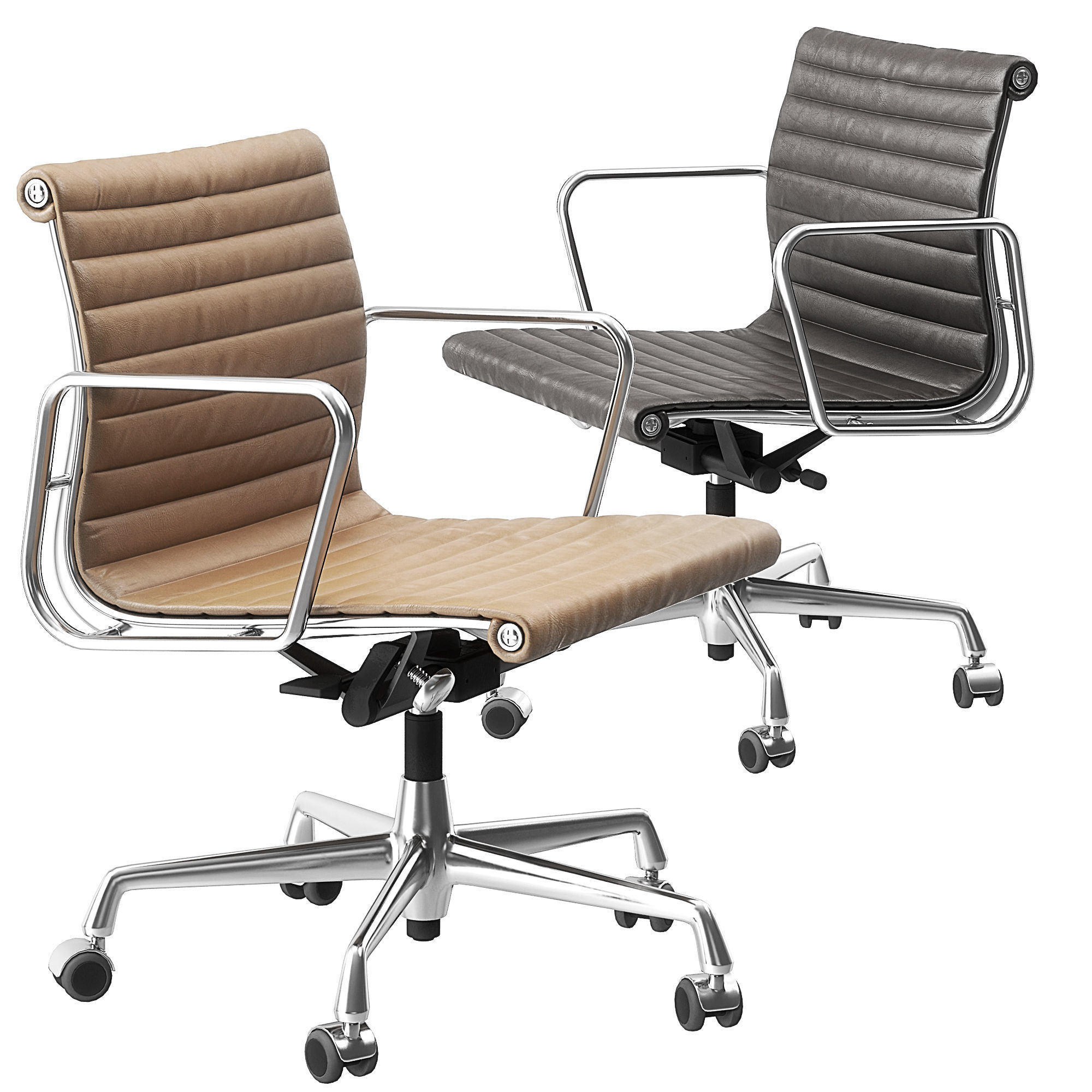 Vitra EA118 chair model 3D model_1