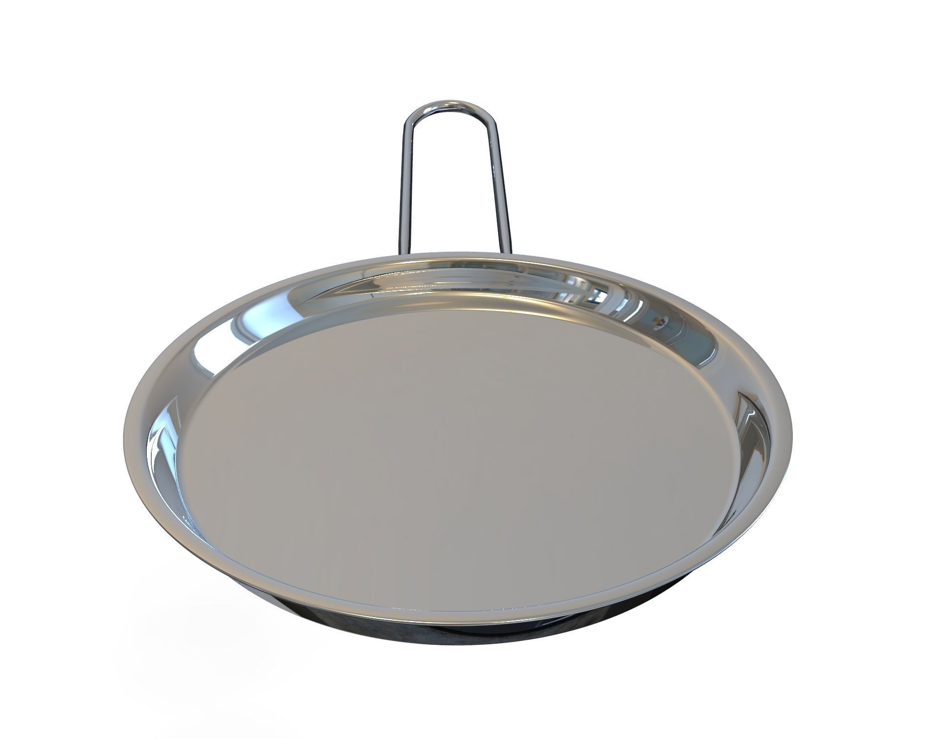 bread pan 3D model_2