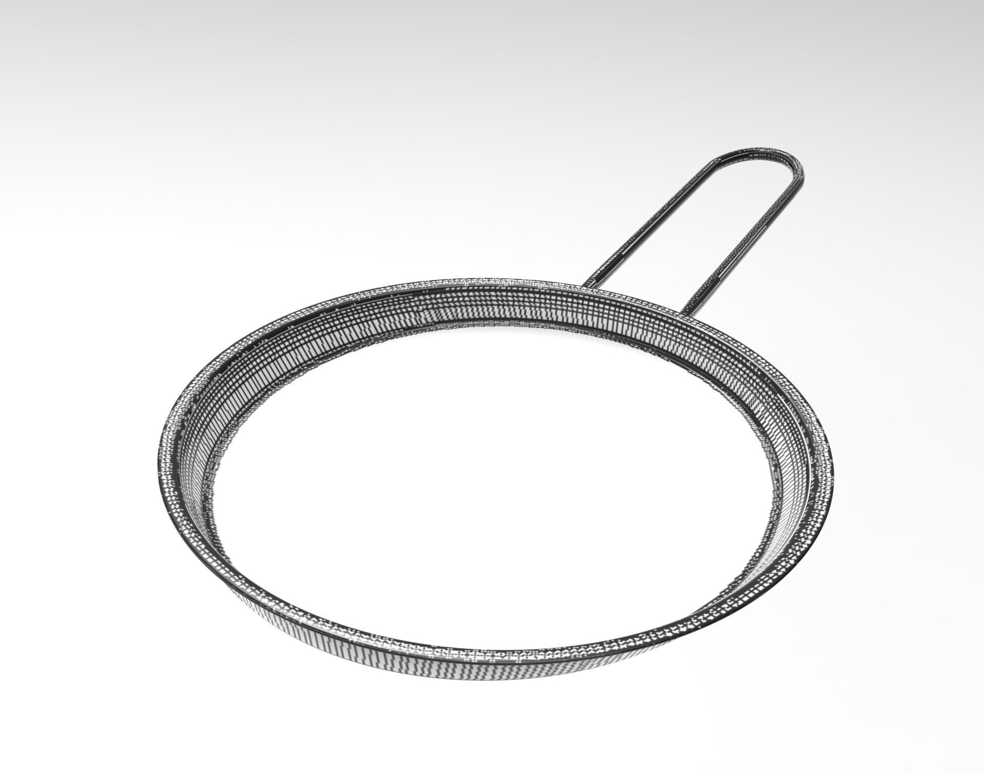 bread pan 3D model_5