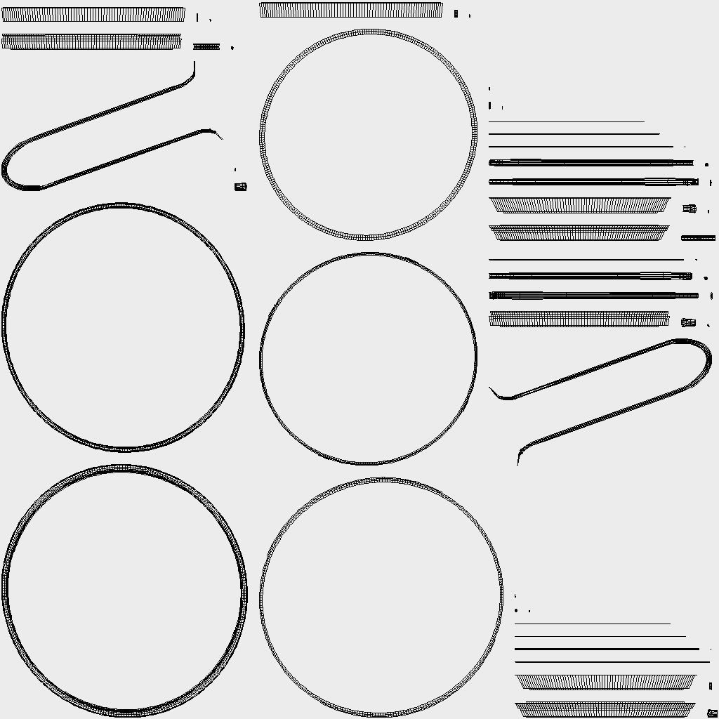 bread pan 3D model_11