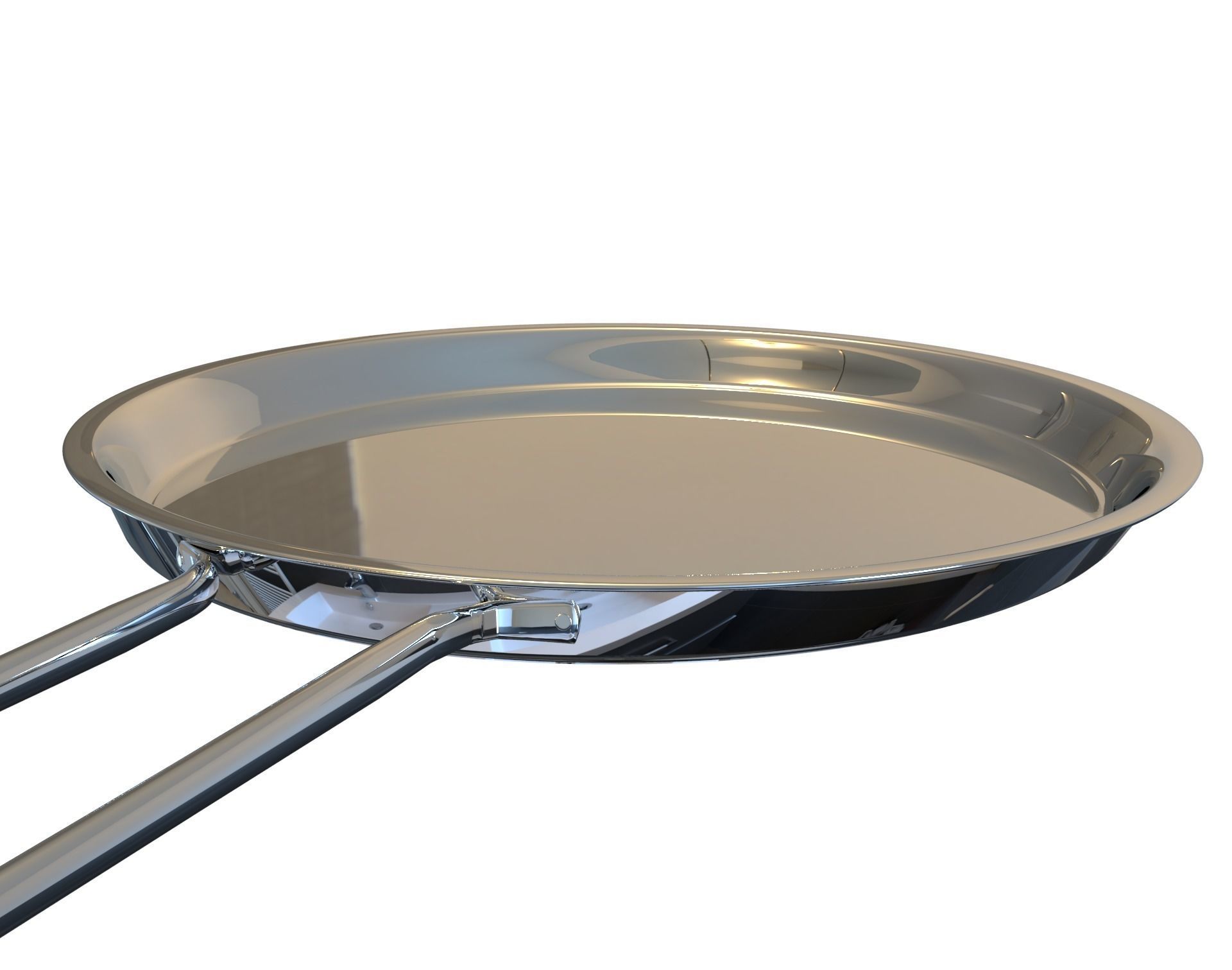 bread pan 3D model_10
