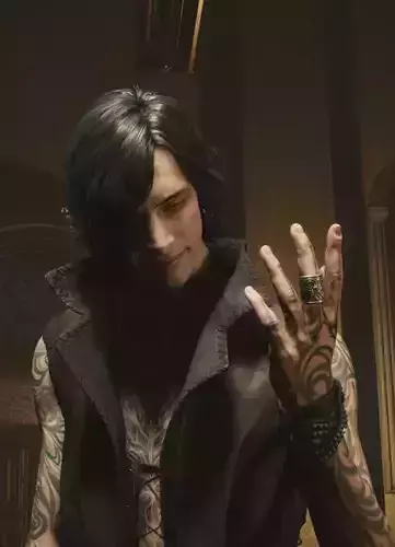 DMC5 V Ring 3D print model