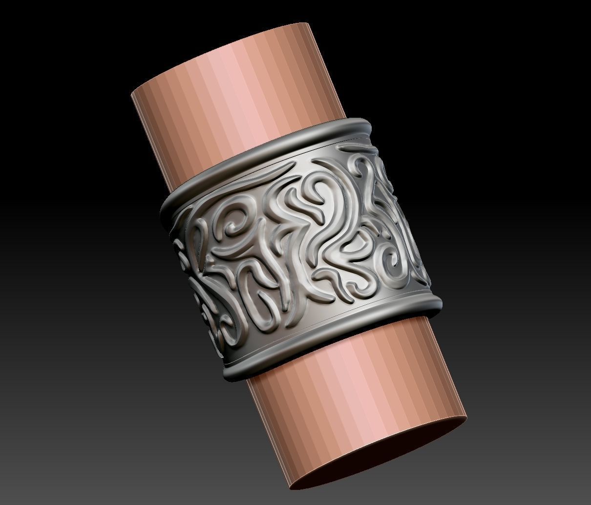 DMC5 V Ring 3D print model_2