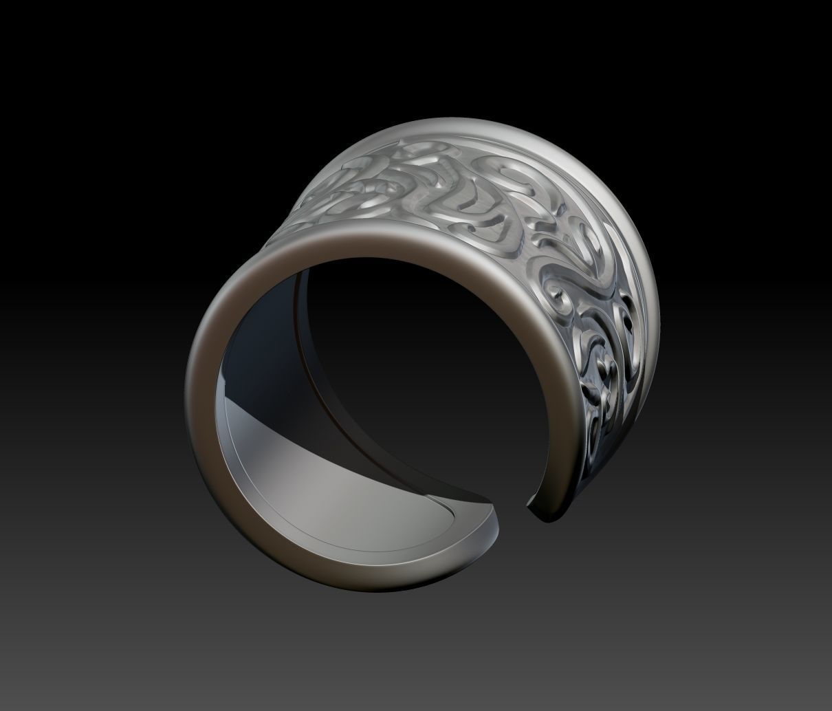 DMC5 V Ring 3D print model_5