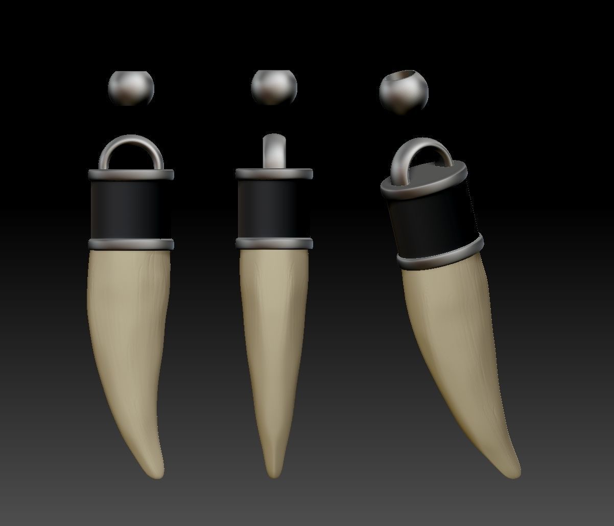 DMC5 V Ring 3D print model_8