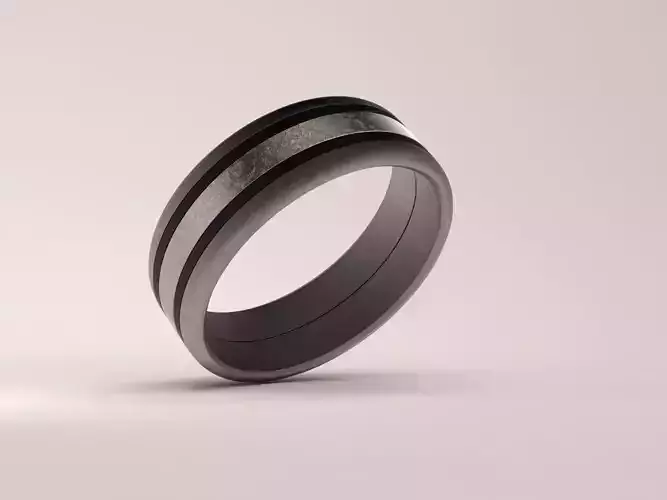 RING---Brushed Steel