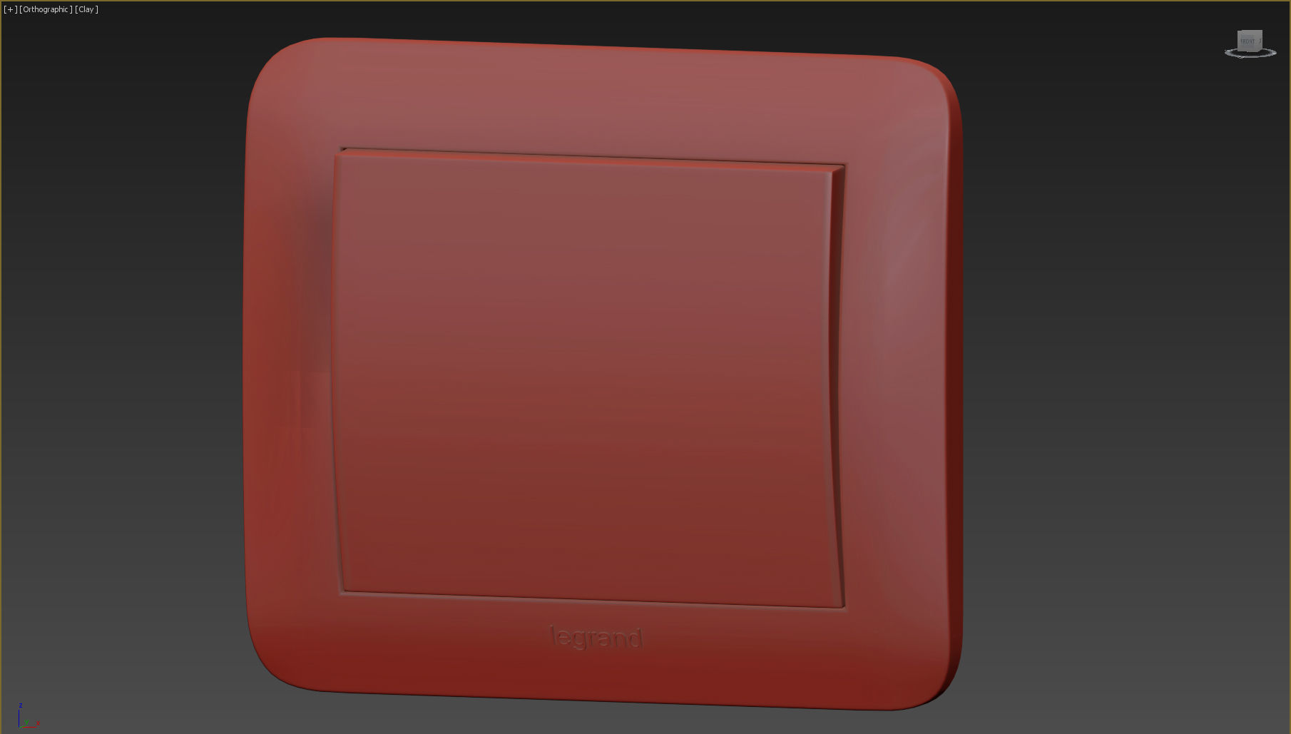 Plugs wall socket with outlet 3D model_23