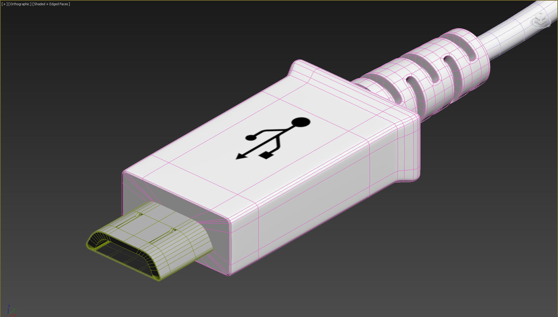 Plugs wall socket with outlet 3D model_17