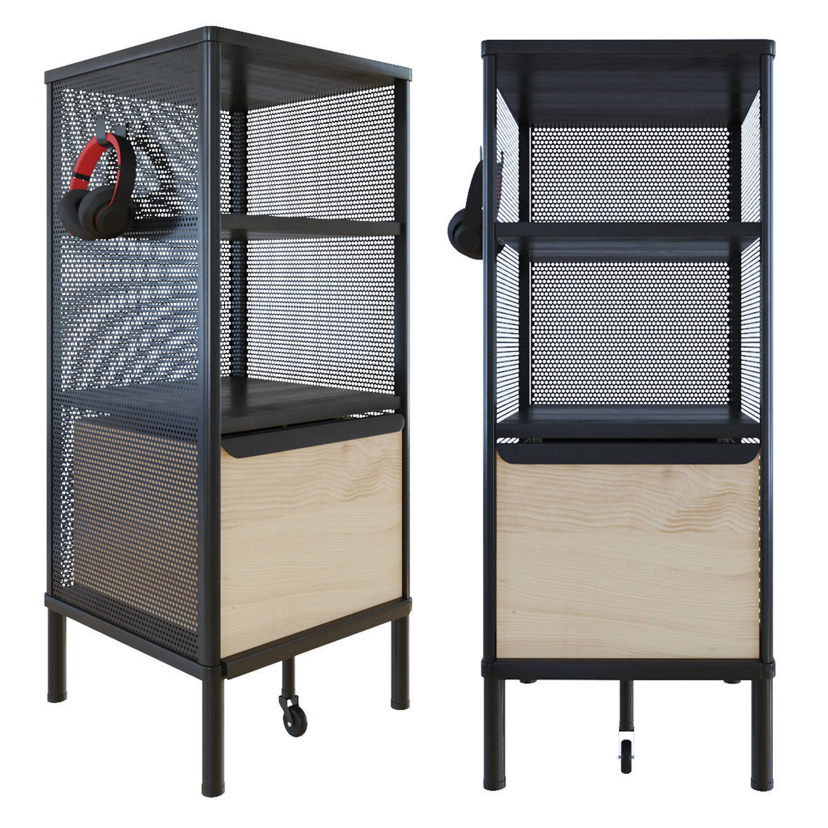 BEKANT cabinet 3D model_3