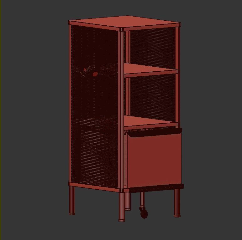 BEKANT cabinet 3D model_5