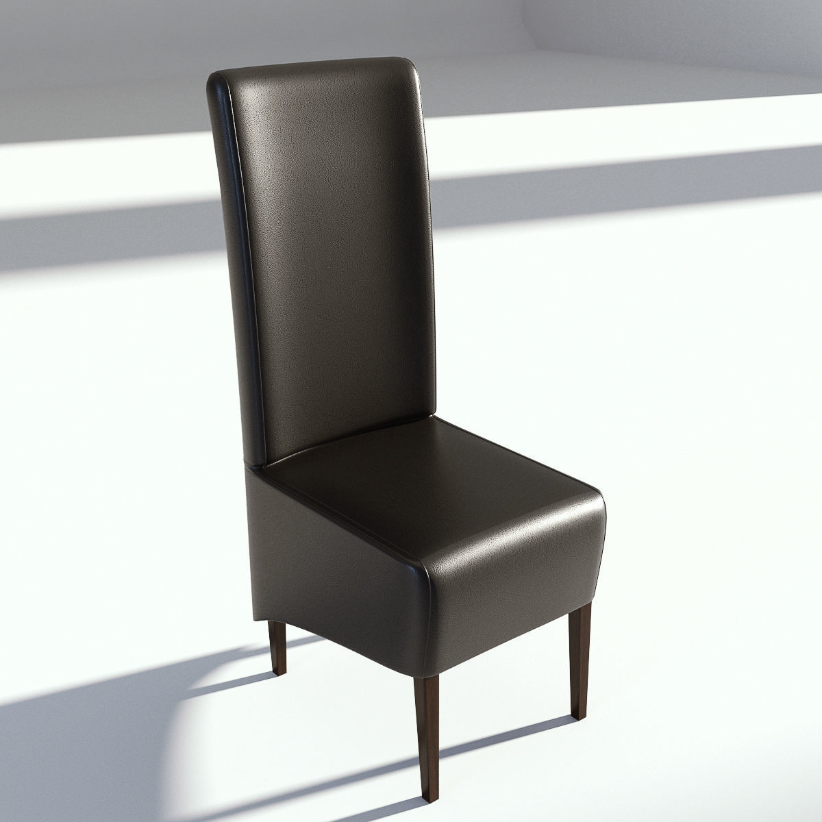 Chairs Set metal chair 3D model_53