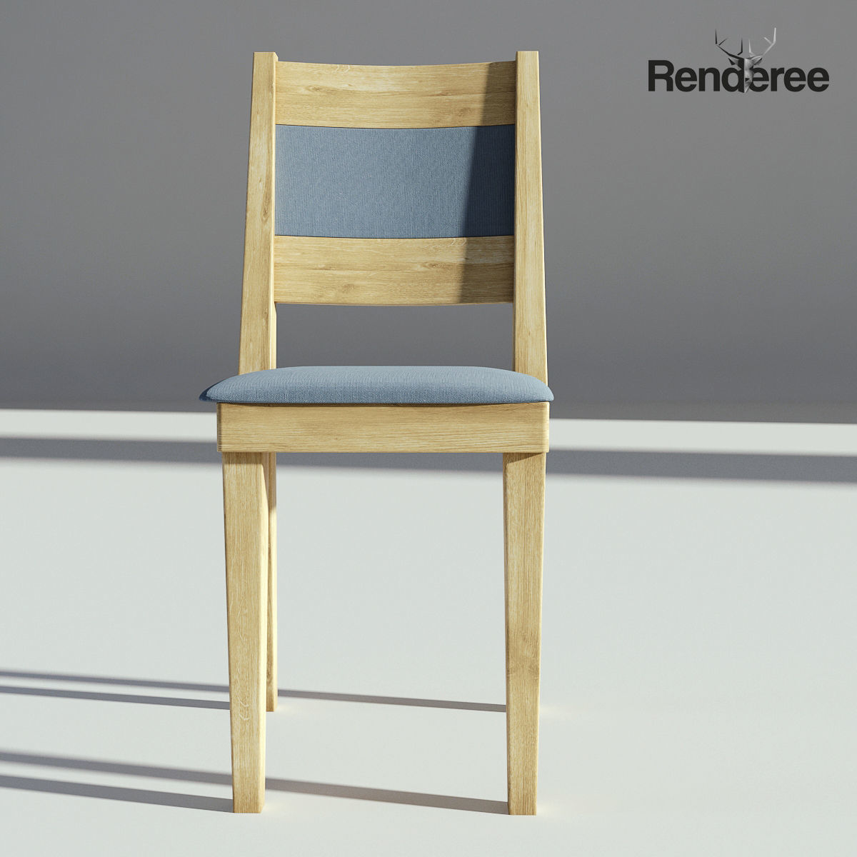 Chairs Set metal chair 3D model_59