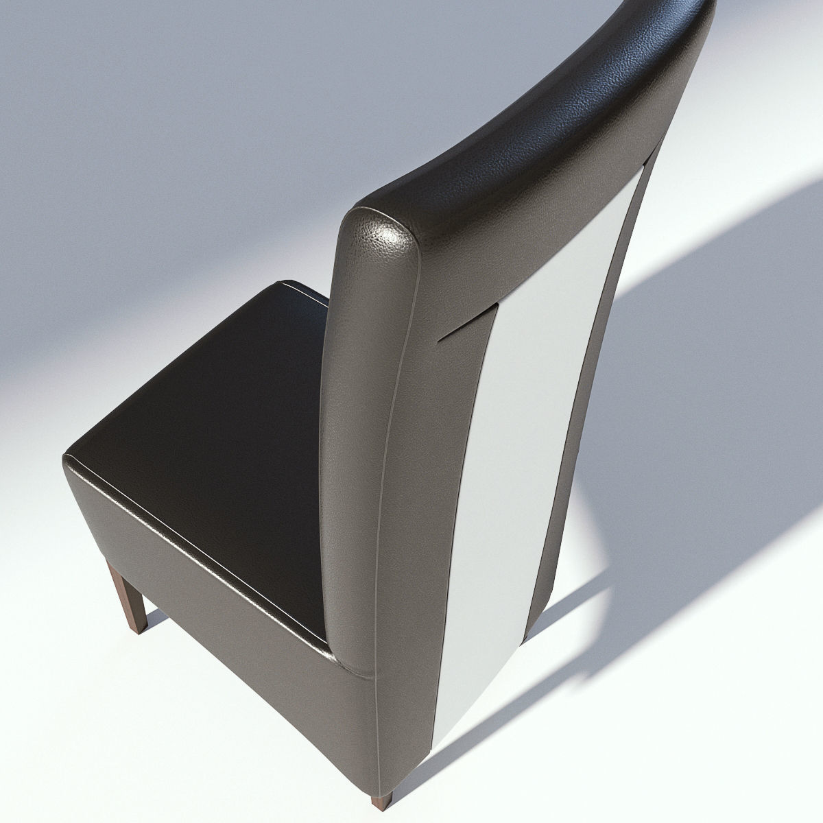 Chairs Set metal chair 3D model_55