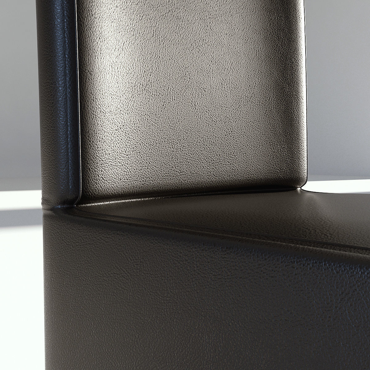 Chairs Set metal chair 3D model_56