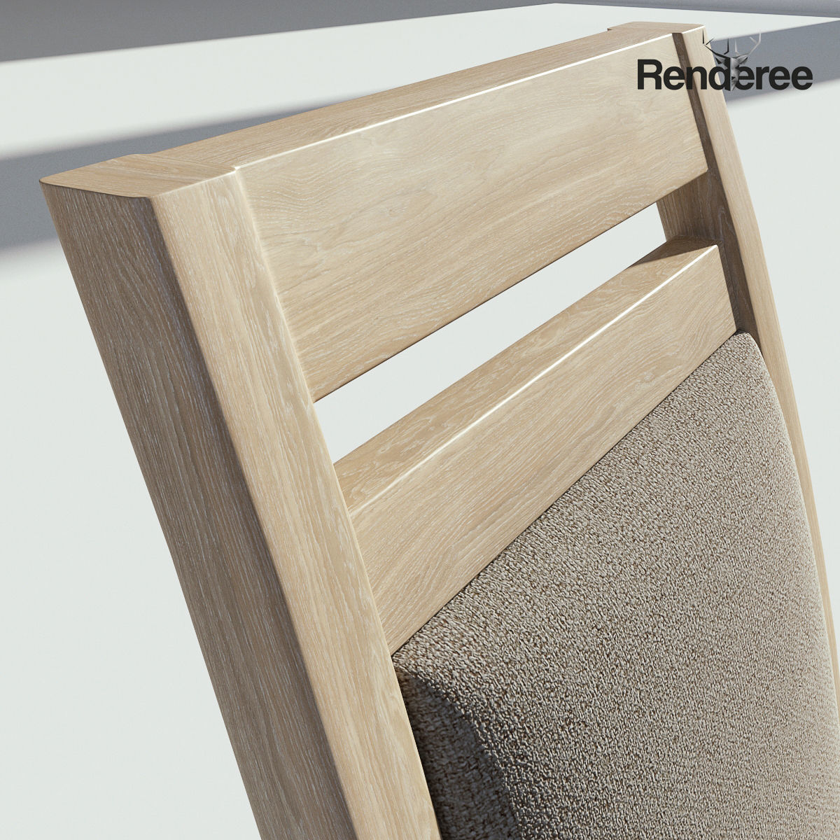 Chairs Set metal chair 3D model_50