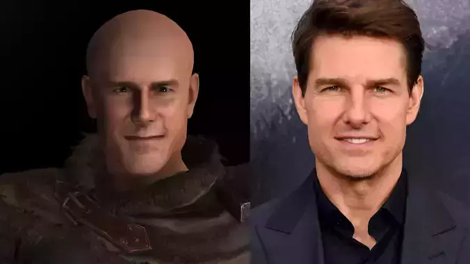 Hyper Realistic Low Poly Game Character