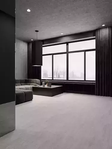 Black Apartment for Cinema 4D and Corona Renderer