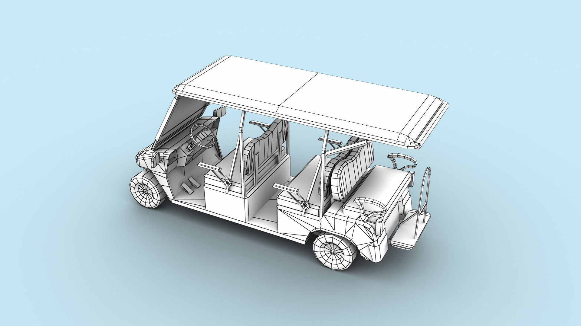 Various Types Of Vehicles 3D Model Collection_16