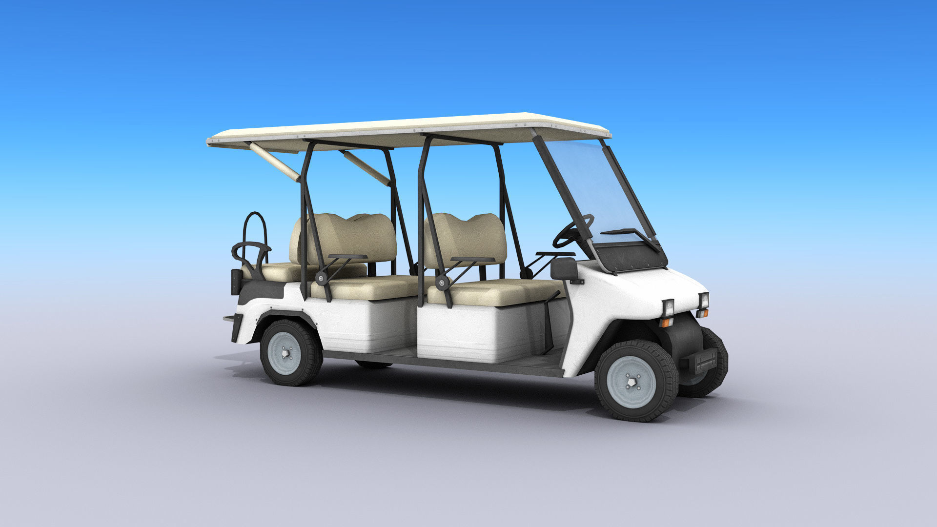 Various Types Of Vehicles 3D Model Collection_10