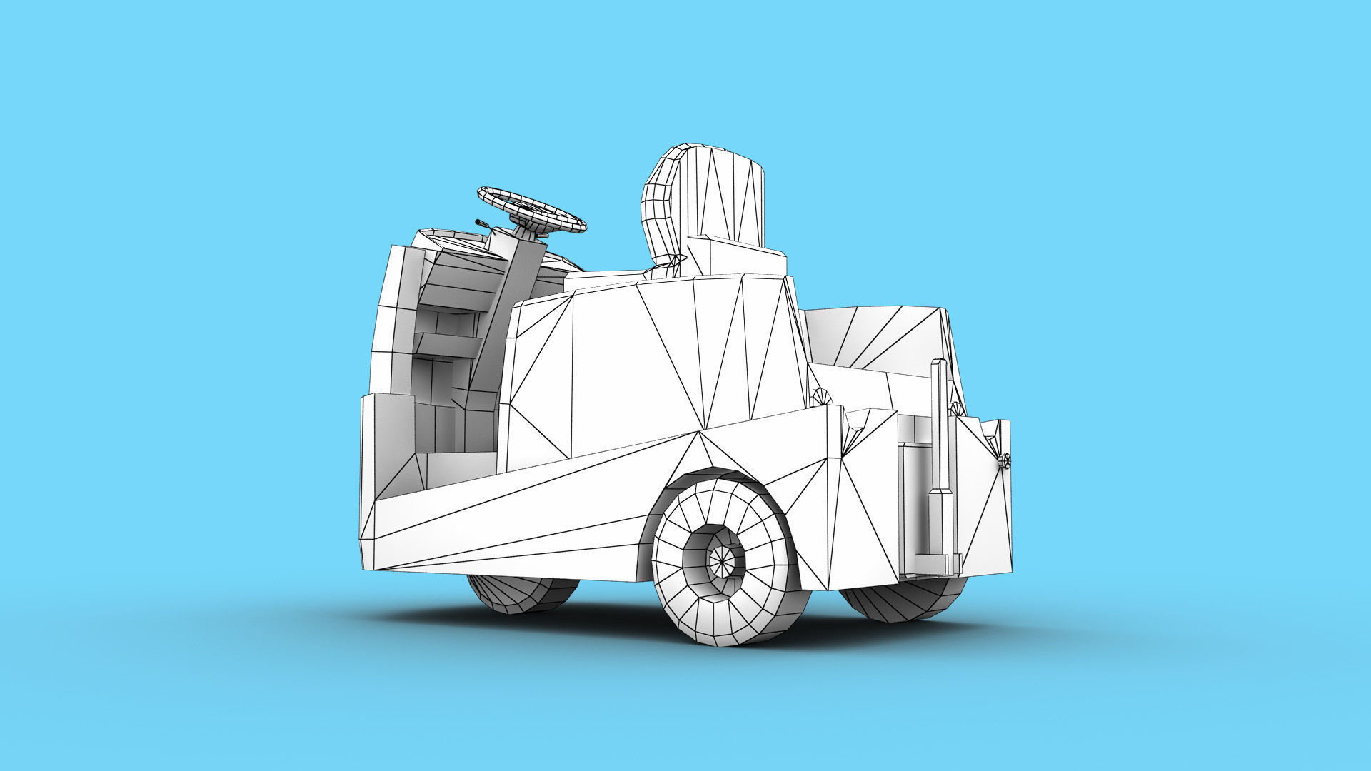 Various Types Of Vehicles 3D Model Collection_33