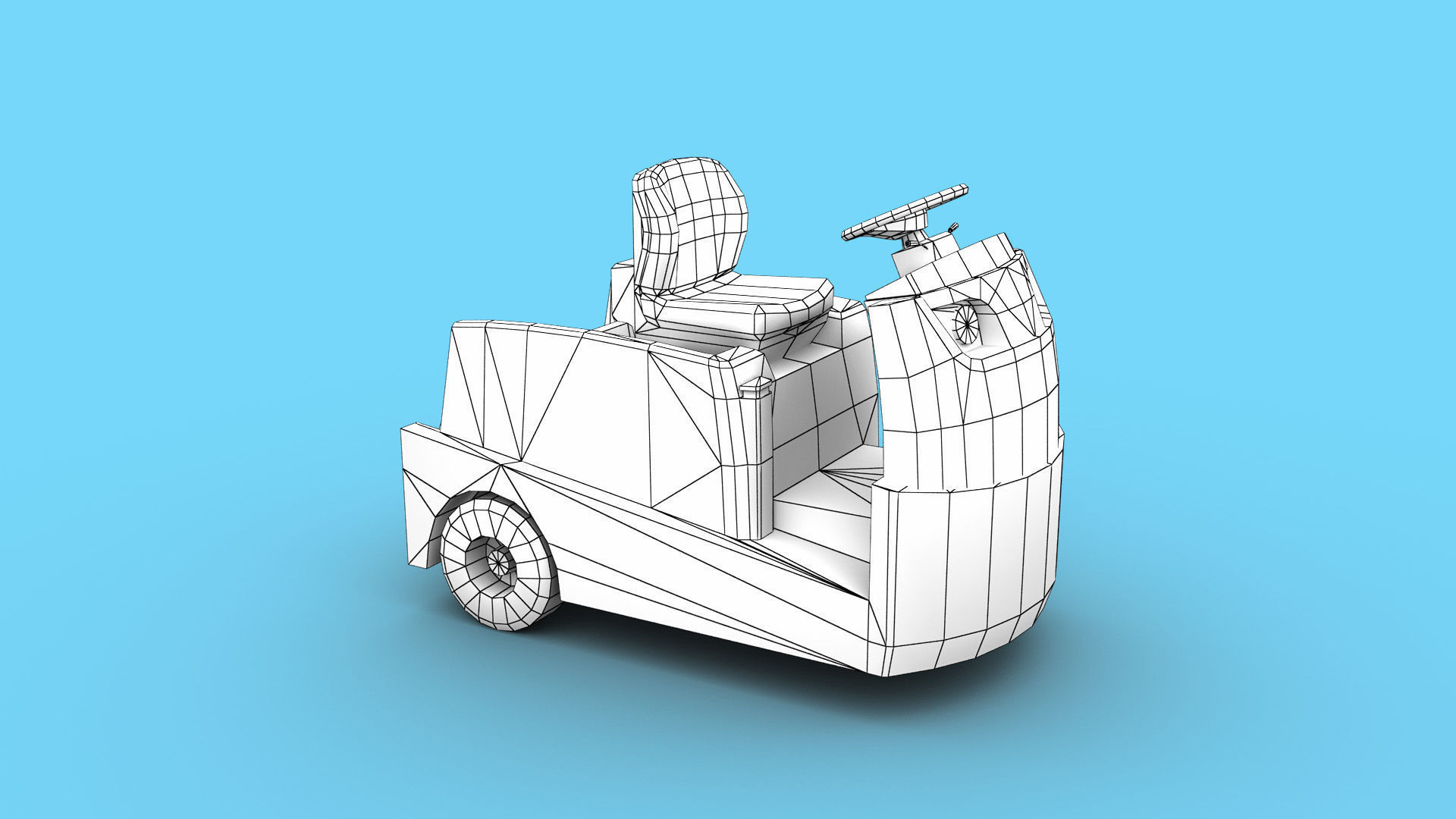 Various Types Of Vehicles 3D Model Collection_32