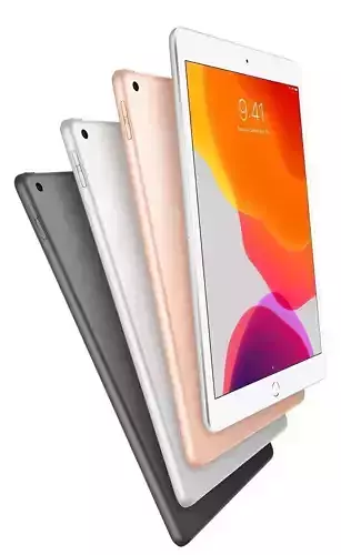  apple 2019 new ipad space silver 3D model 3D print model 3D print model