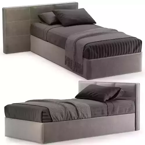 SINGLE BED 21 3D model