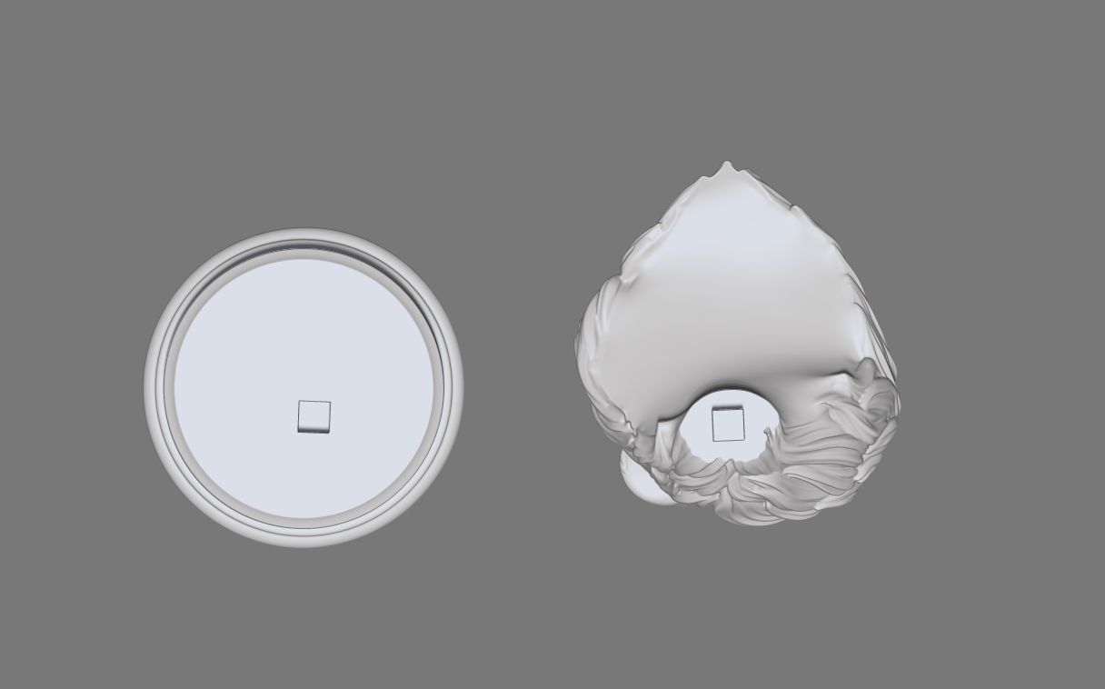 Mufasa - The Lion King bust - 3d print bust model 3D print model_5