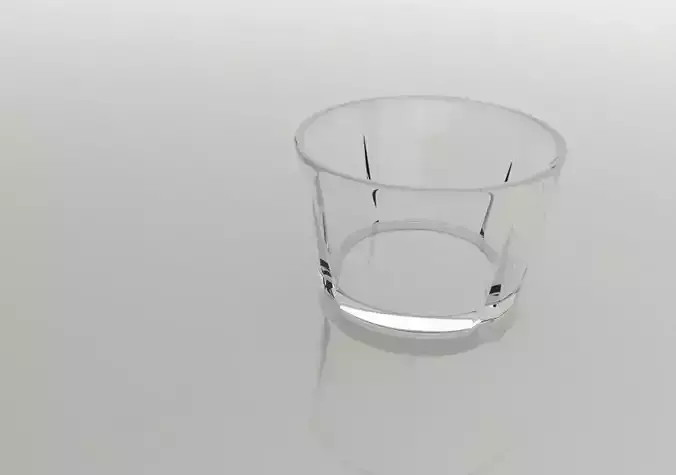Rosendahl Glass Low-poly 3D model
