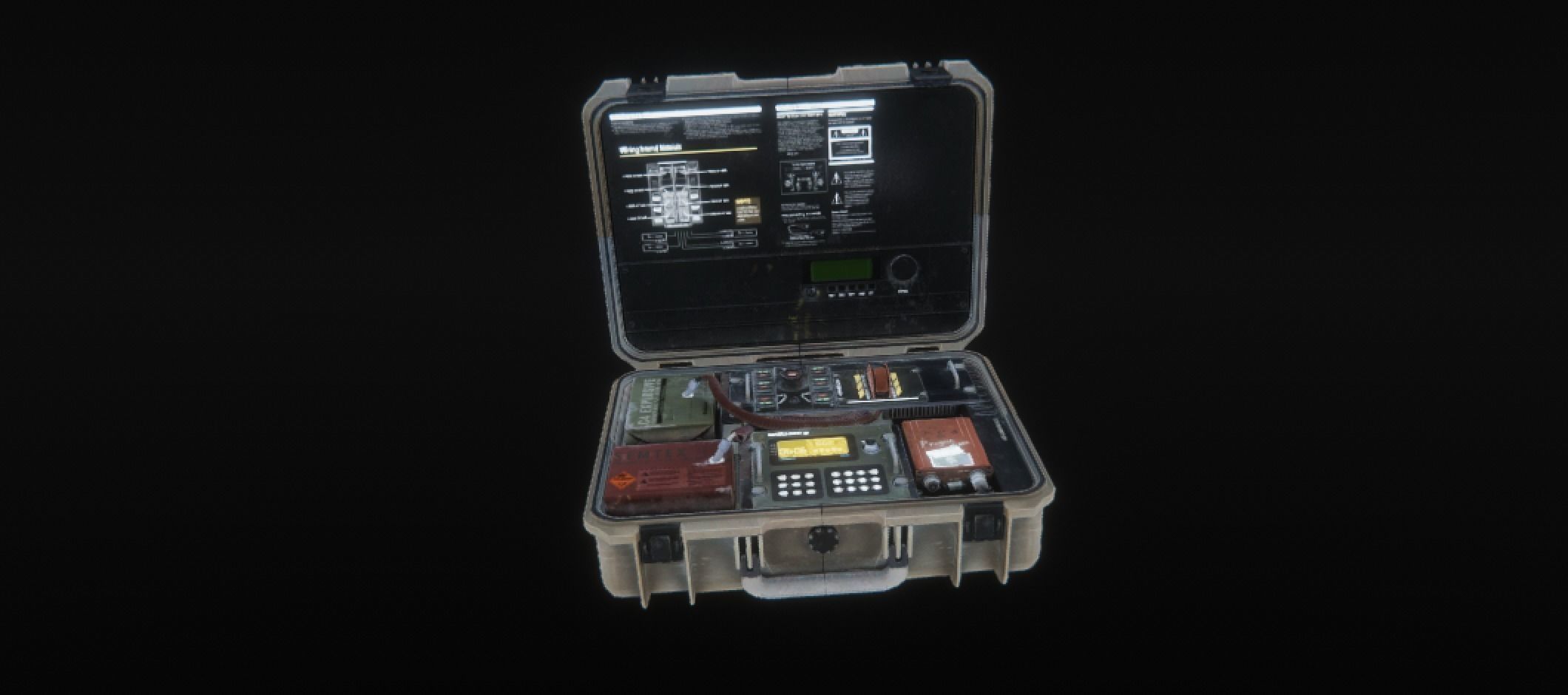 Brief Case Bomb 3D model_1