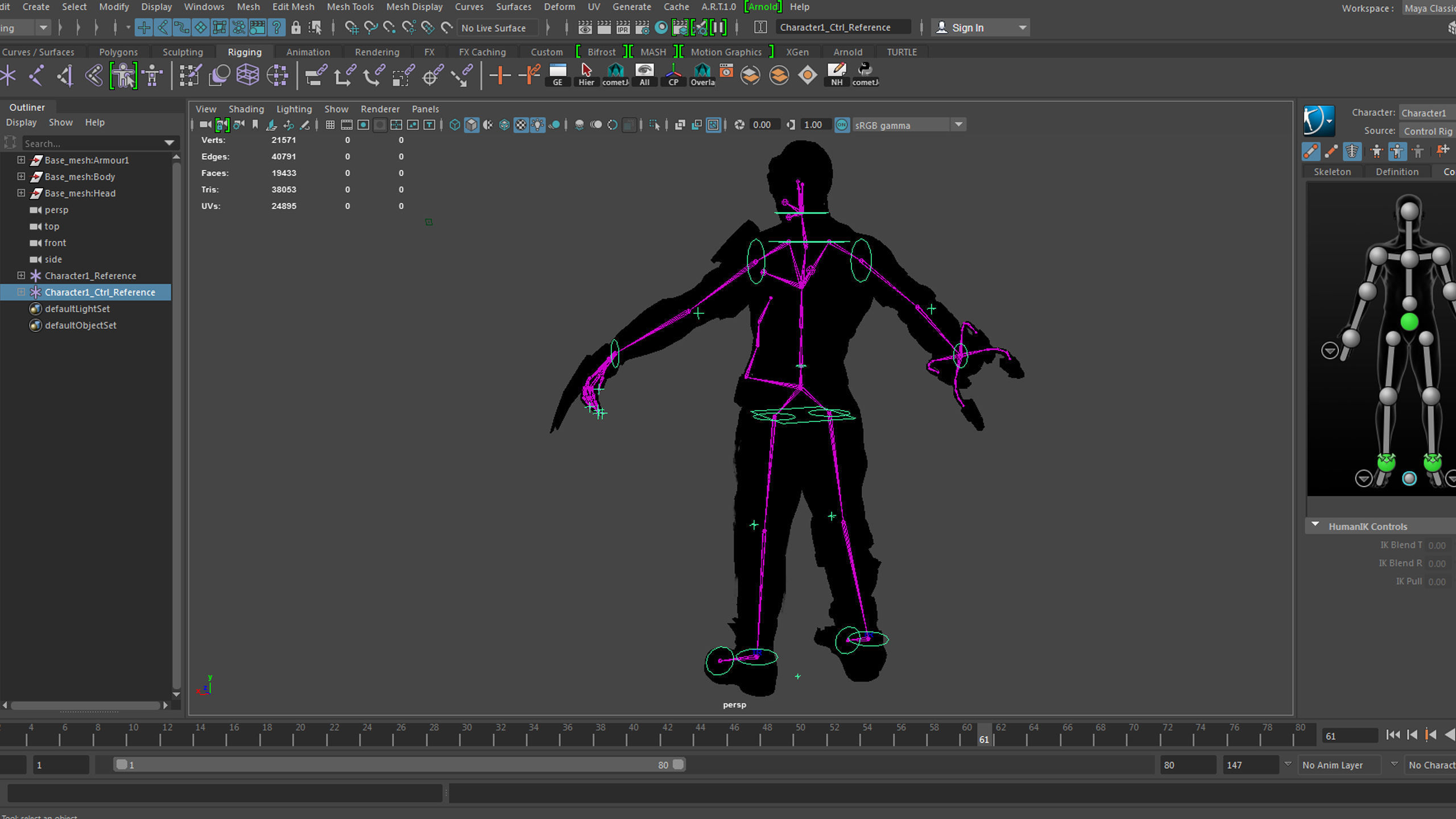 Cyber Monsters Low-poly 3D model_36