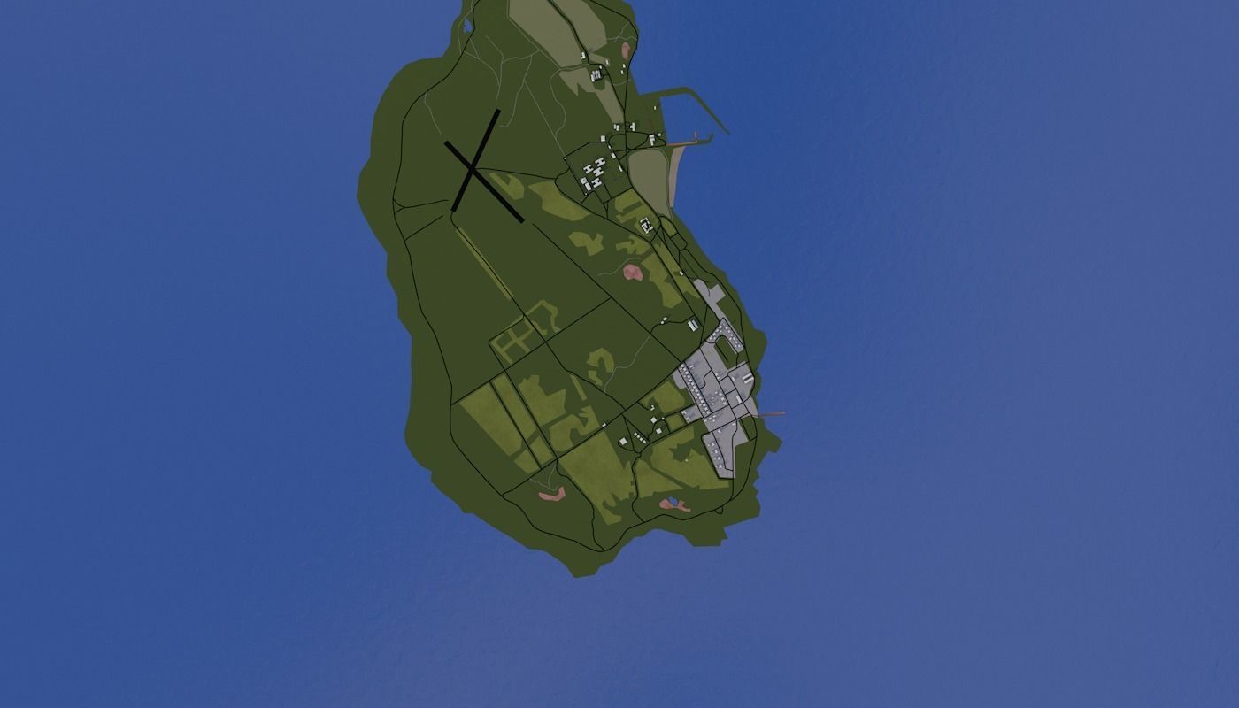 Capetown City Low-poly 3D model_4